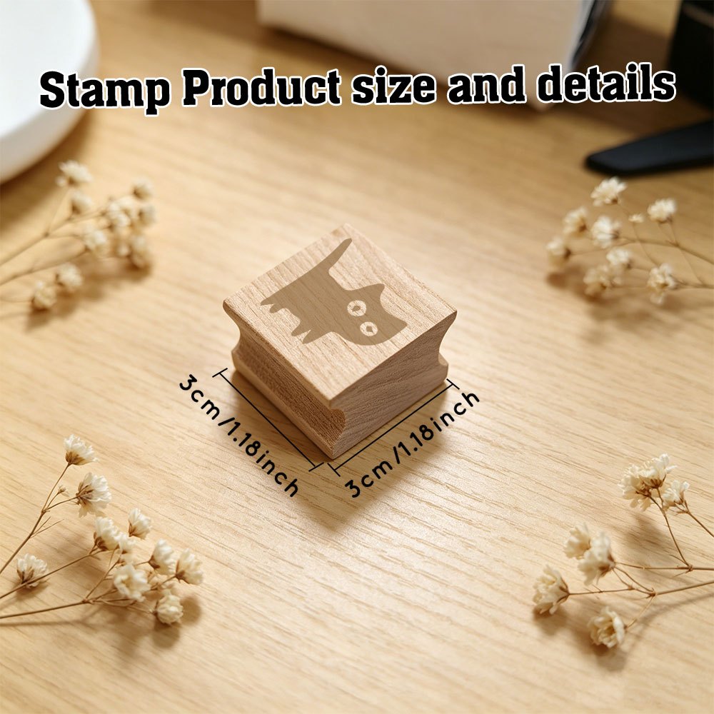 DIY Wood Stamp for Journaling and Creative Stationery