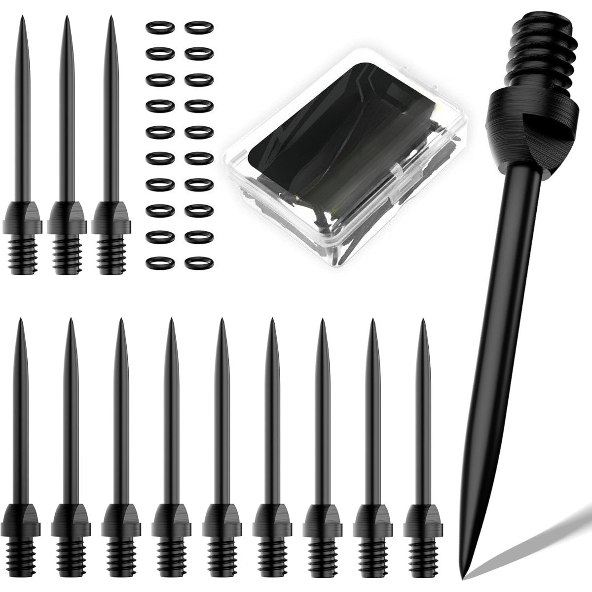 Set stalen dartpuntvervangingspunten