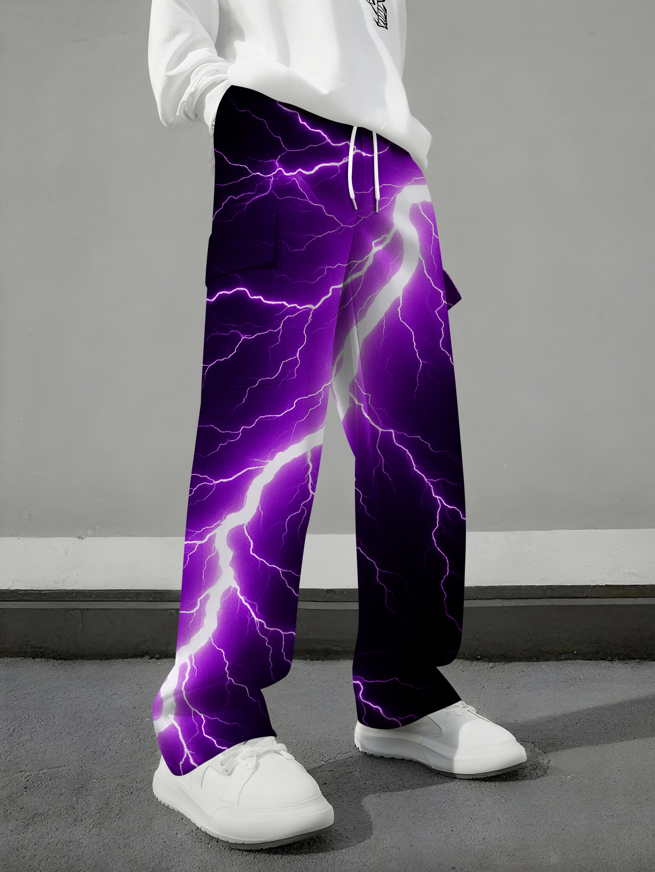 lightning pants sold on Temu United States