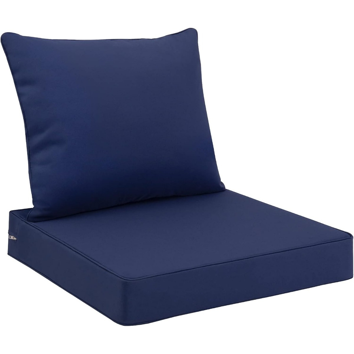 Image of Topchances High Cushion With Backrest, Leak-proof Washable Cover And Non-slip Straps, Portable Colorful Seat Pad In 2 Sizes For Home Patio Daily Rest And Outdoor Party Decor