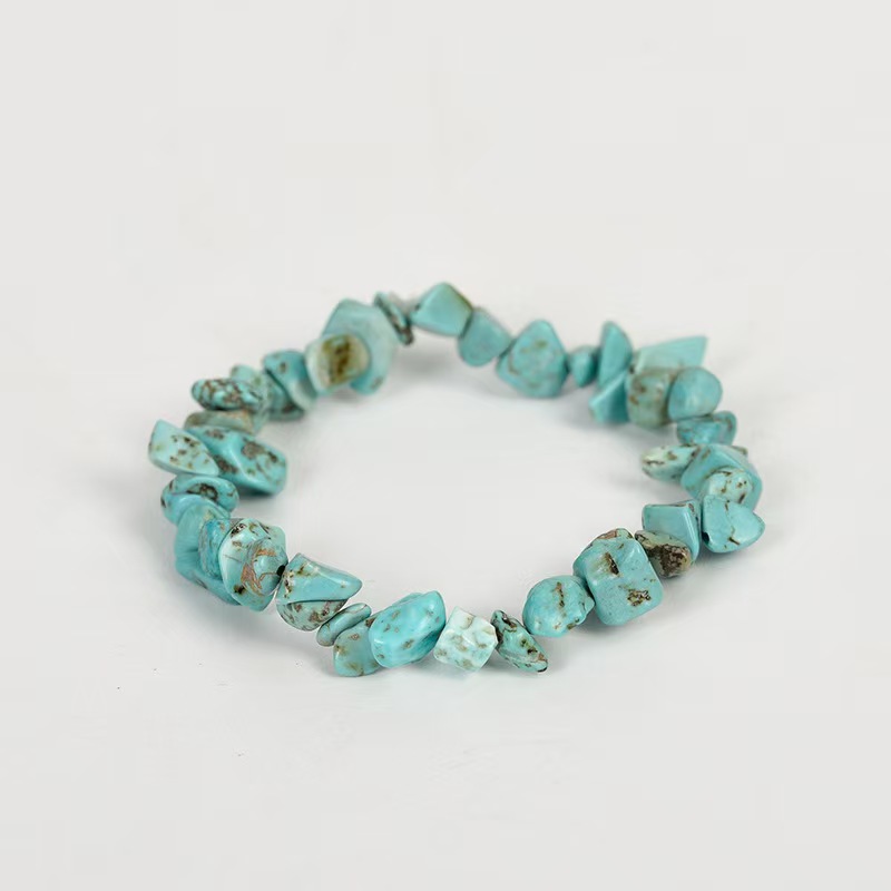 3pcs Bohemian Crystal Bracelets for Women, Elastic Stretch
