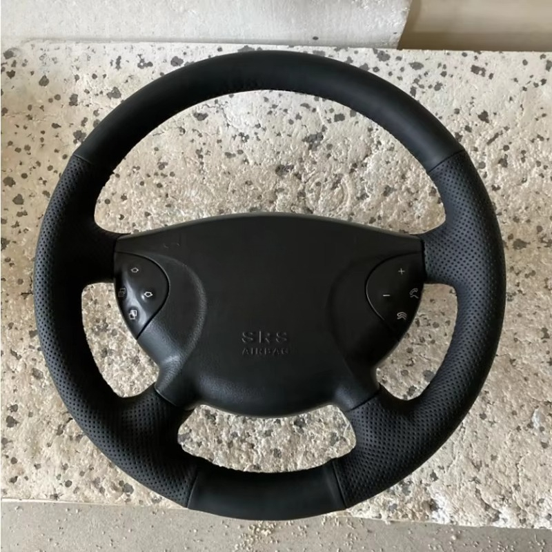 TEMU Car Steering Wheel Cover For Mercedes-benz , W463, , (2002, 2003, 2004, 2005 Models)