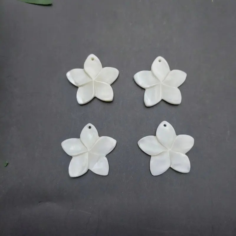 TEMU 4pcs de bijoux charmants de naturel avec pendentif en d'eau douce, adaptés à la production de bijoux
