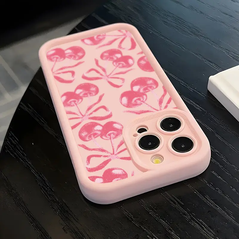 phone case magenta cherry ribbon 7 8 plus anti drop soft - Temu Mauritius phone case magenta cherry ribbon 7 8 plus anti drop soft - Temu Mauritius