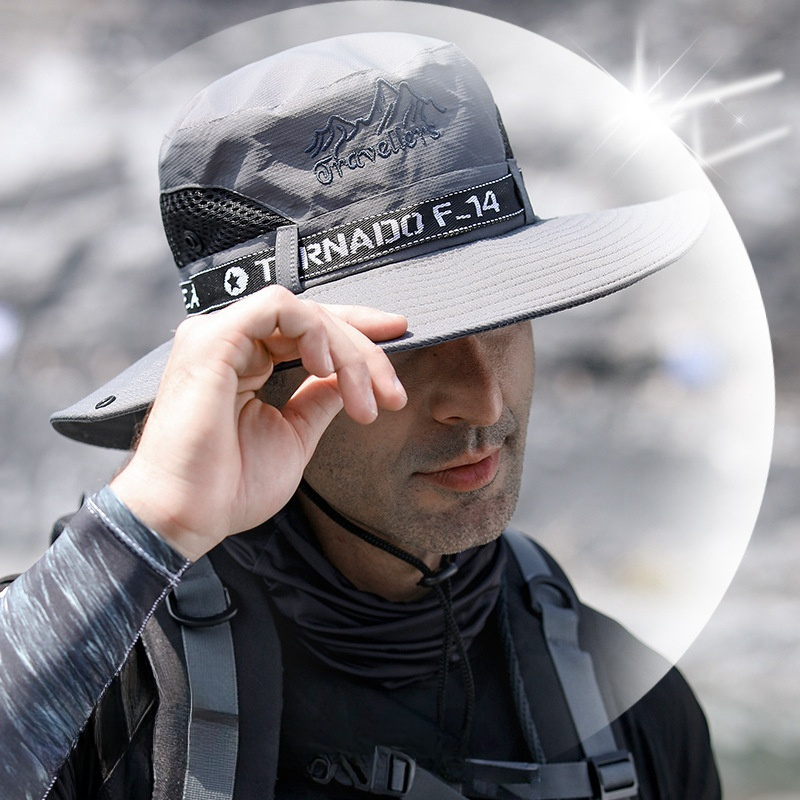 Produktbild von Verstellbare Sonnenblende Sonnenschutz Visier Mit Breiter Krempe - Verstellbar Für Outdoor & Sport Breite Krempe Sonnenschutz