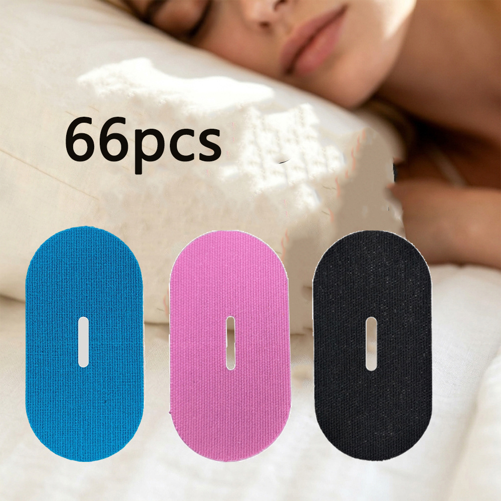 TEMU 66pcs Punch-out Patches - Soft And Comfortable, Random Colors, Suitable For Sports, Work