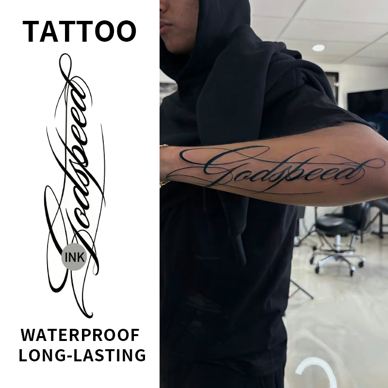 6pcs Waterproof Herbal Temporary Tattoo Stickers with Meaning