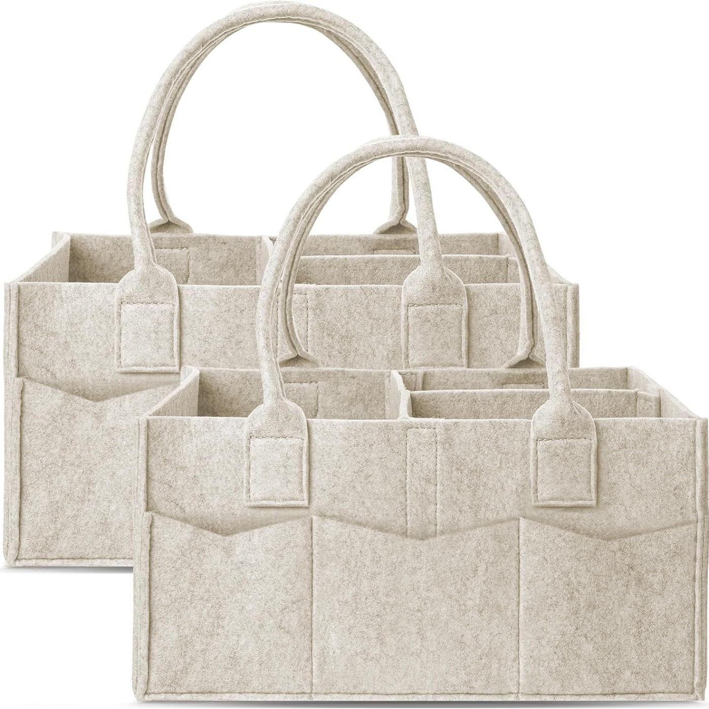 trennwand multi-grid filz aufbewahrungstasche,   aufbewahrungstasche, diverse sachen, große kapazität filz  tasche,   für reisen, ausflüge, multifunktionales aufbewahrungswerkzeug, robuste und langlebige innentasche