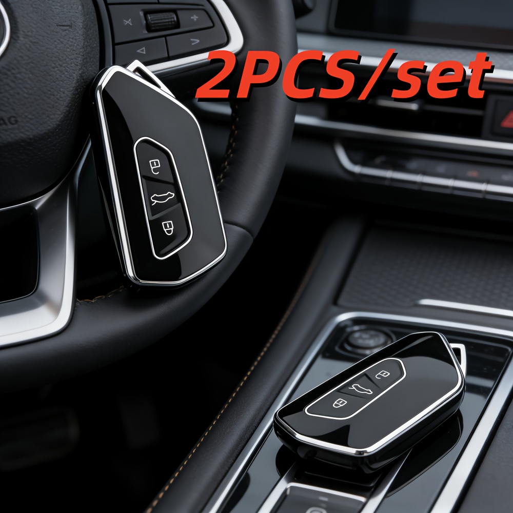 E-shop 2er-Set Autoschlüssel-Hüllen, passend für Volkswagen 8 MK8, , , Skoda Octavia, A8, MK4 2020-2021 , | Strapazierfähiges TPU-Material, keine Sorge