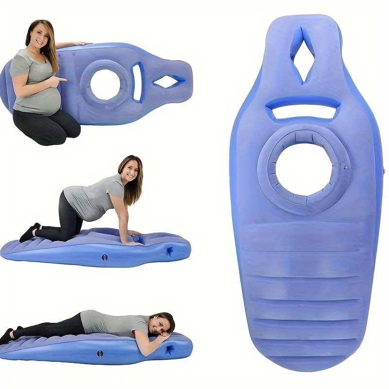 MamaFlow Inflatable Pregnancy Yoga Mat Pink