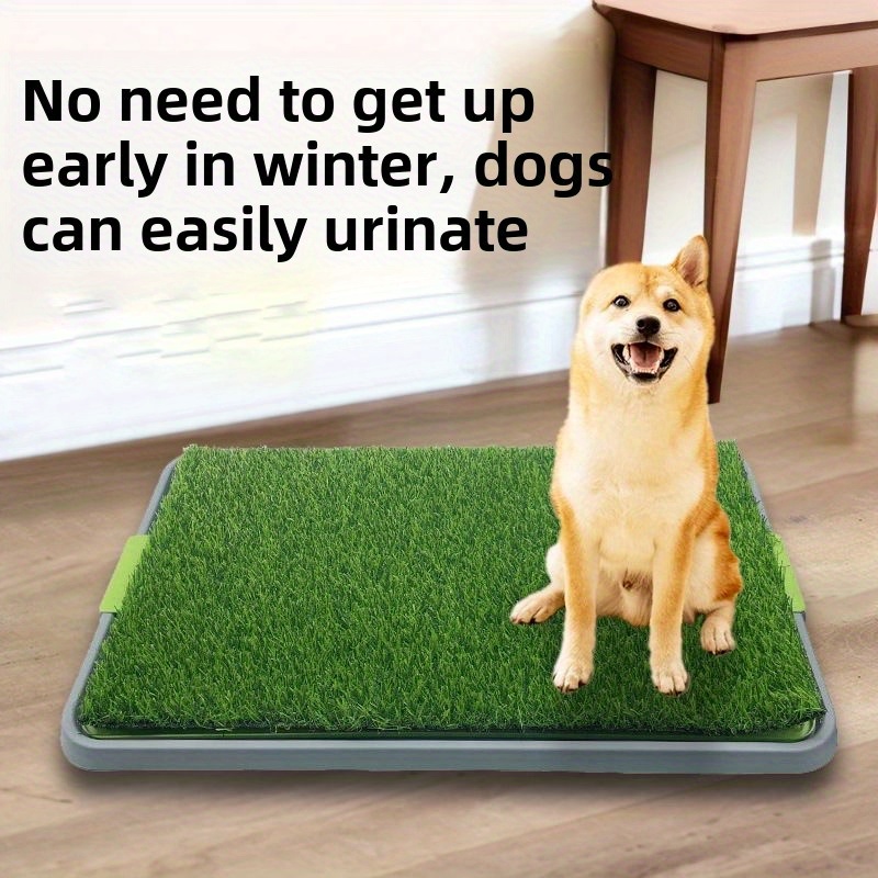 dog   abs material dog lawn training pad dog potty artificial grass dog toilet pet supplies