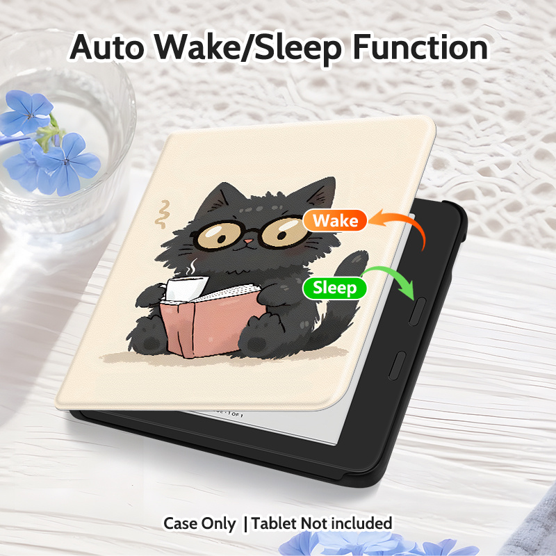 TEMU 1pc Artistic Painted E-reader Case, Double-sided Pattern, Compatible With The Colour 2024 (n367)/ Bw () 6-inch And Libra Colour 7.0-inch 2024 ()