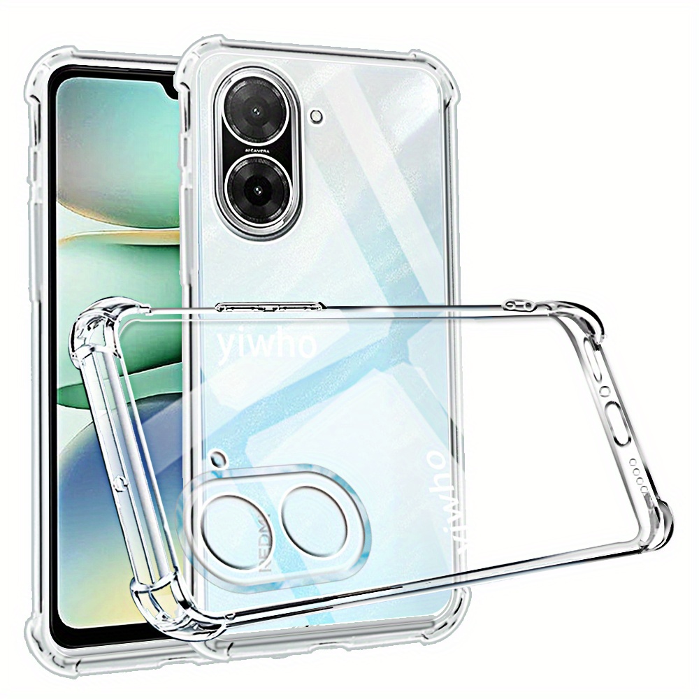 E-shop Transparente Handyhülle für Redmi A5 4G 6,88" – Schutzcover mit Kameraabdeckung für Redmia5 4G (Modelle: 25028PC03G, 25028RN03A, 25028RN03I)