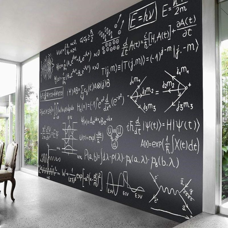 magnetic chalkboard contact paper for wall 48 x 36 non   back chalkboard wallpaper blackboard wall sticker with chalks for   playroom