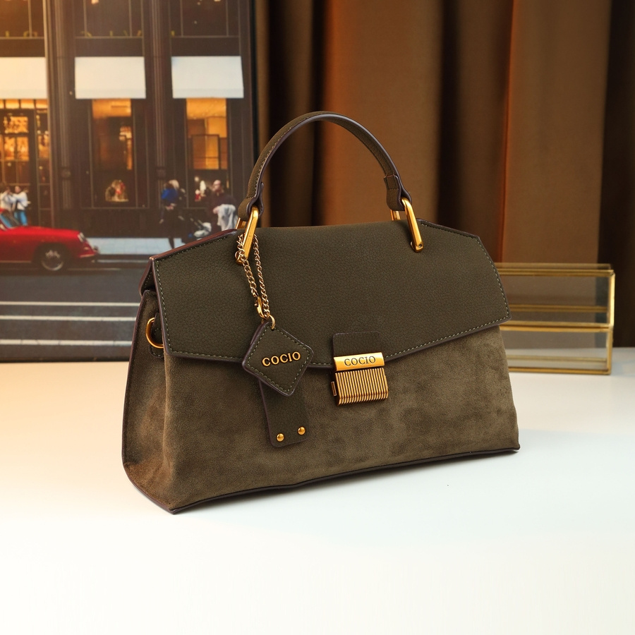 Close-up of PU material texture