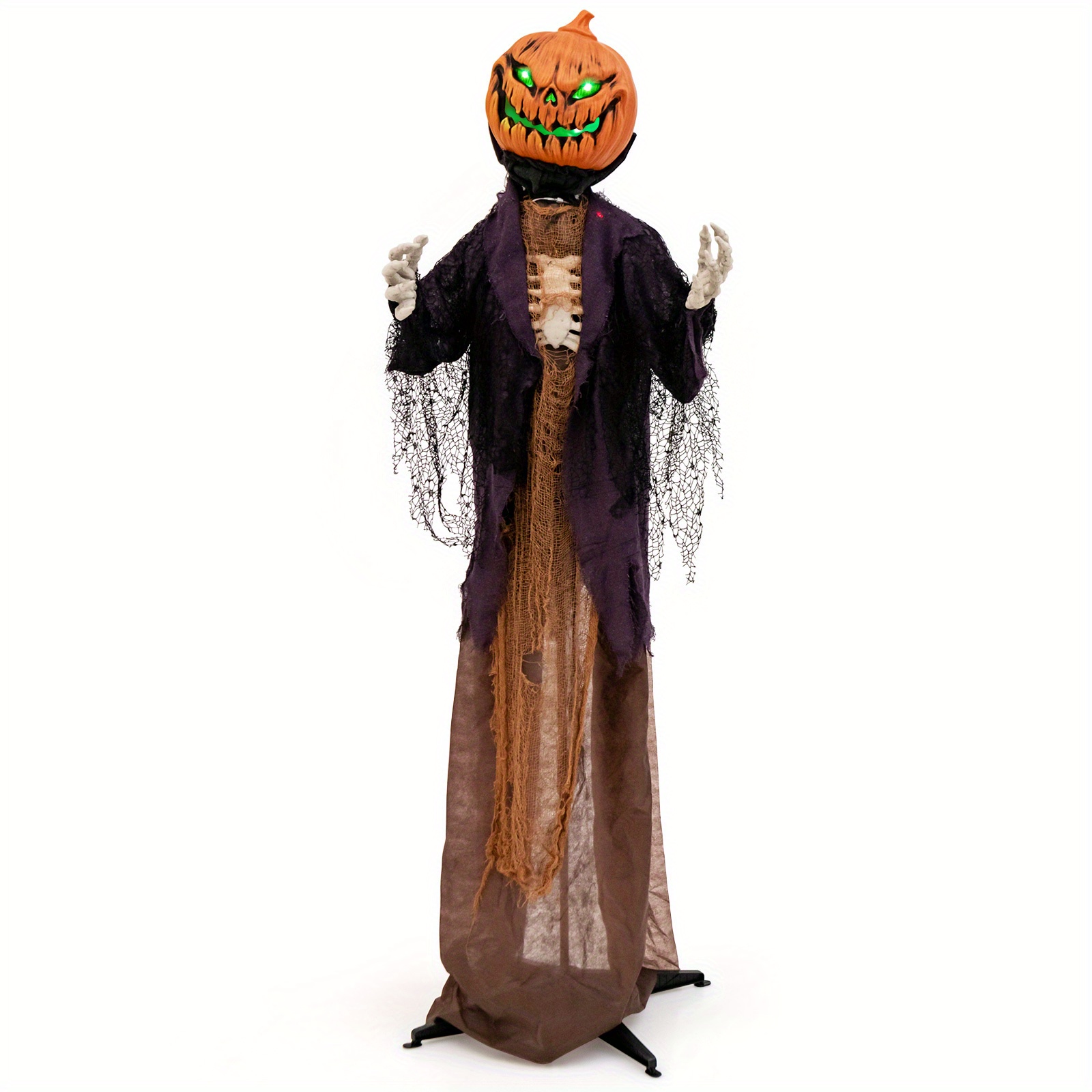 

Lifezeal 5.6ft Halloween Standing , Animatronic Halloween Decoration W/ Phrases, Led , , Battery Operated