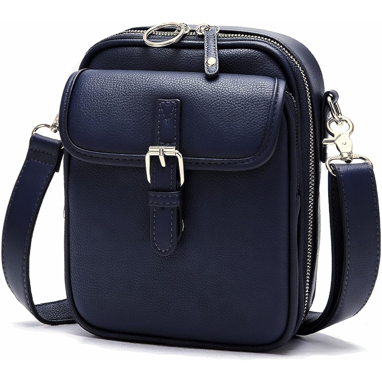 Image of Small Crossbody Bags For Women Vegan Messenger Purses, Vintage Wallet Anti Theft Shoulder Handbags With Card Slots