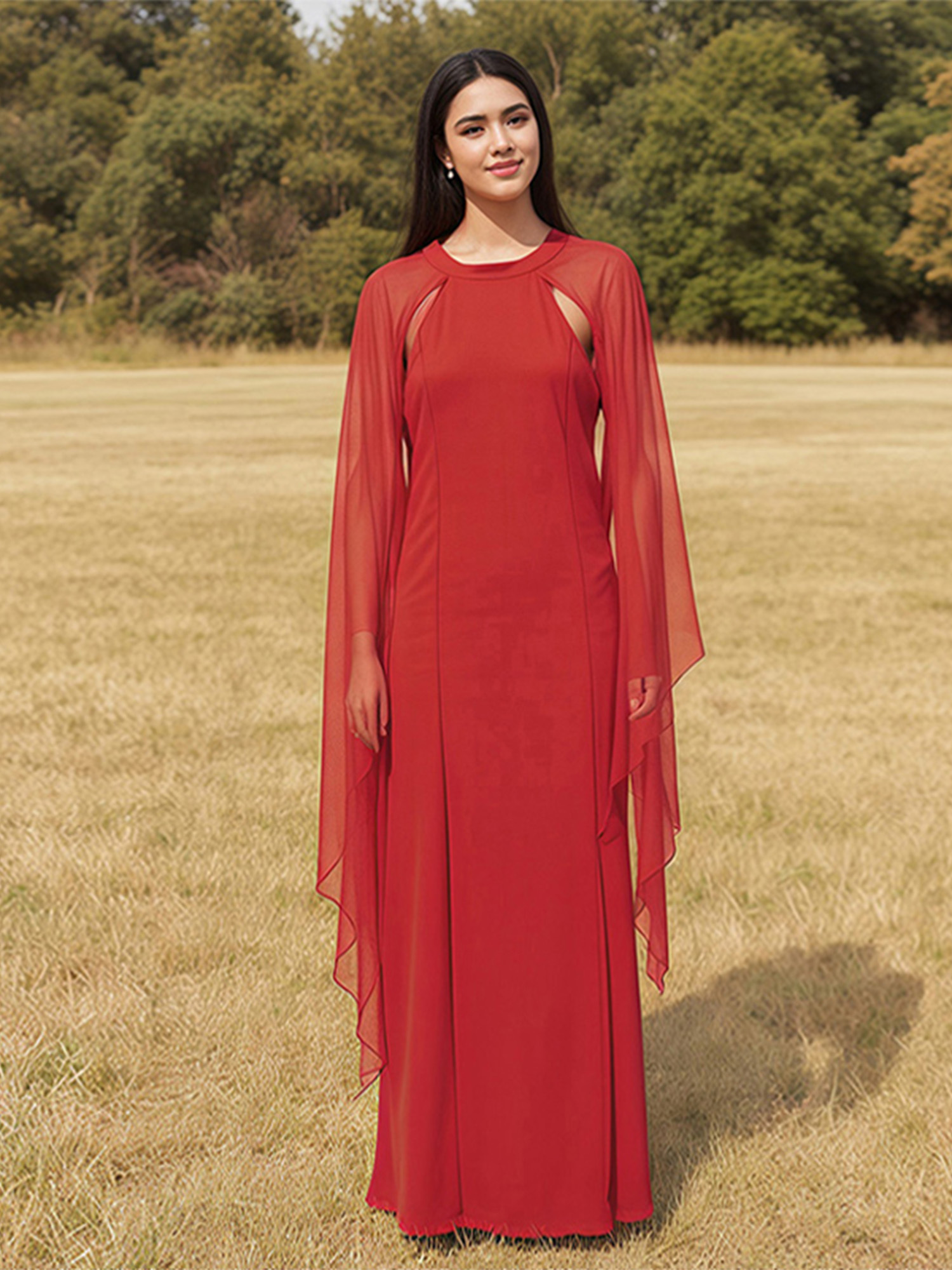 summer evening dresses with sleeves PRETTYGARDEN Women's Summer Wedding Guest Dress Sleeveless Ruffle Form main image 1