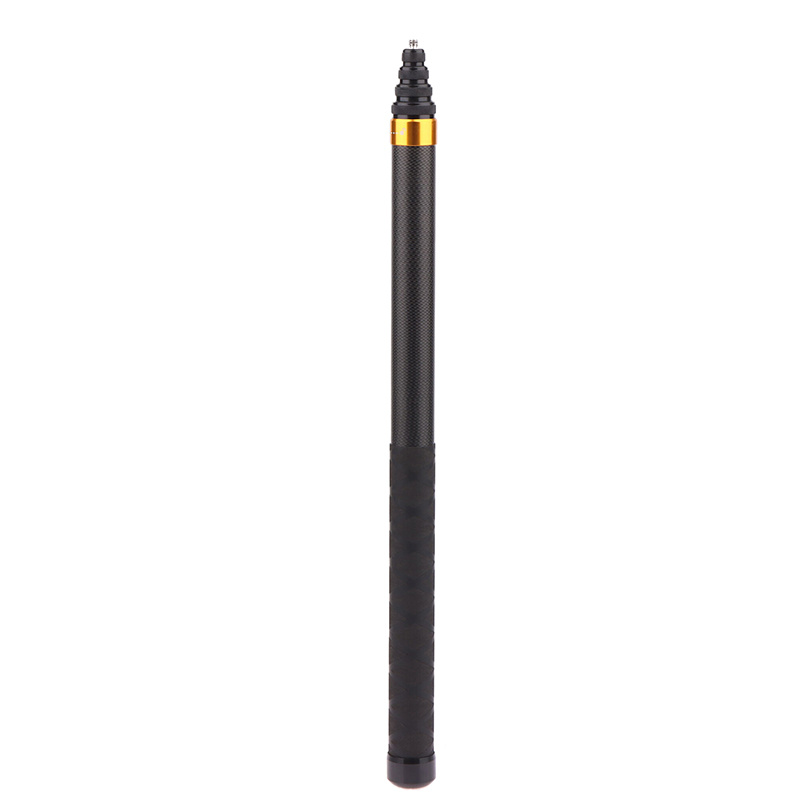 E-shop Carbon Fiber Unsichtbarer Selfie Stick Extended Edition, verstellbare Verlängerungsstange für Panorama Kamera Action Kamera