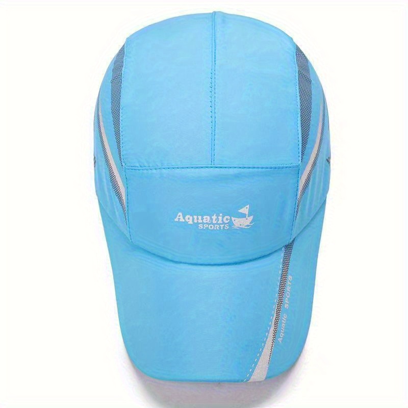 Kids Sun Protection Baseball Cap - UPF 50+, Quick-Dry Mesh, Adjustable, Navy Blue