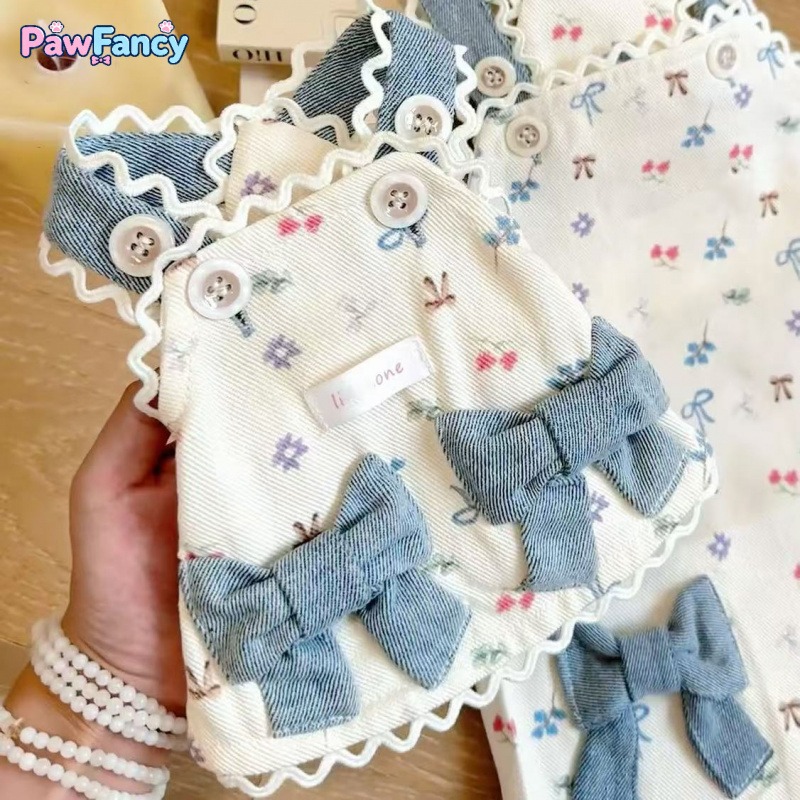 TEMU Pawfancy Pet Clothing, New For Autumn And Winter, Dog Cute Bear Printed Vest | Vest Skirt, Teddy Bear, Pullover Style