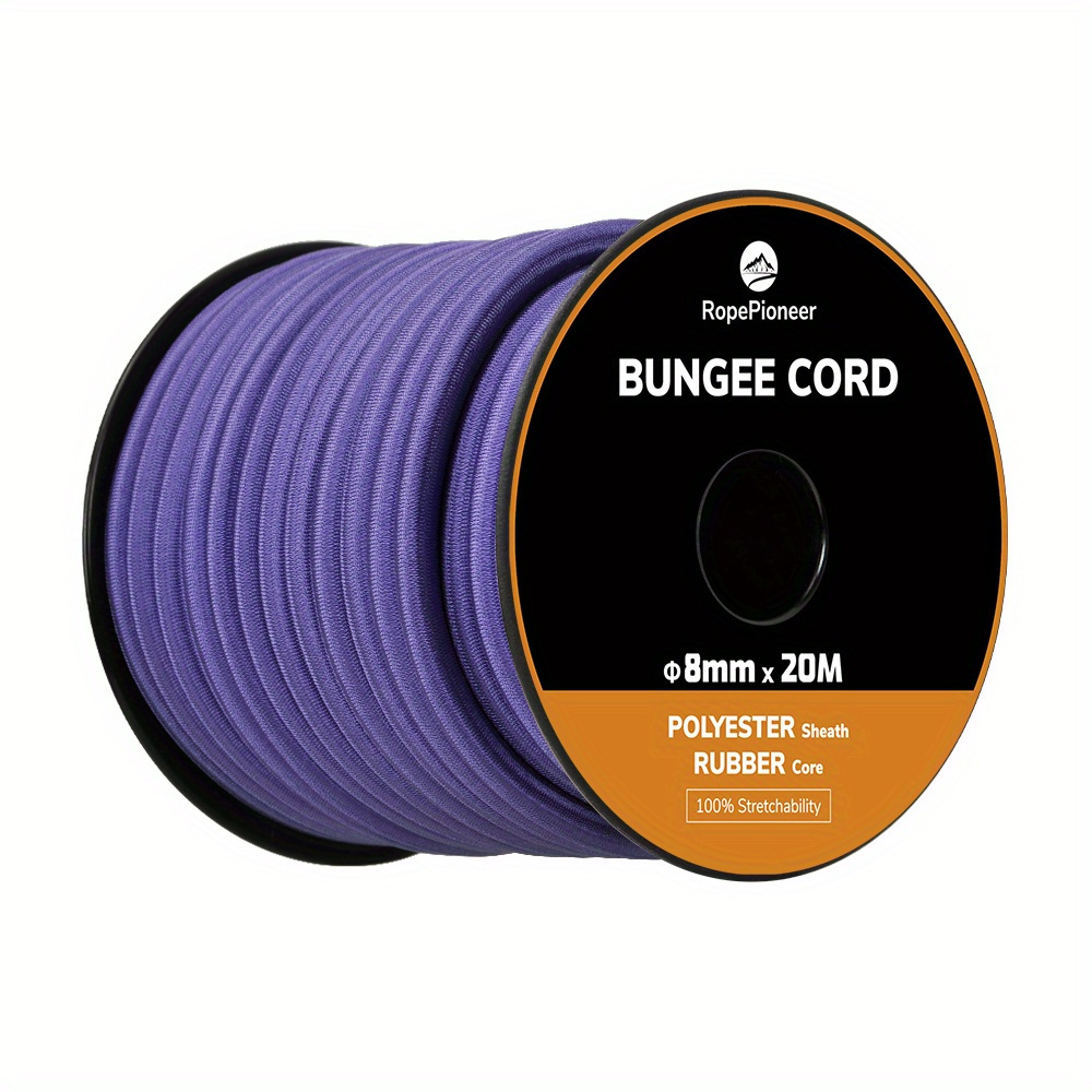 Corde élastique avec balle, résistante et polyvalente, pour usage
