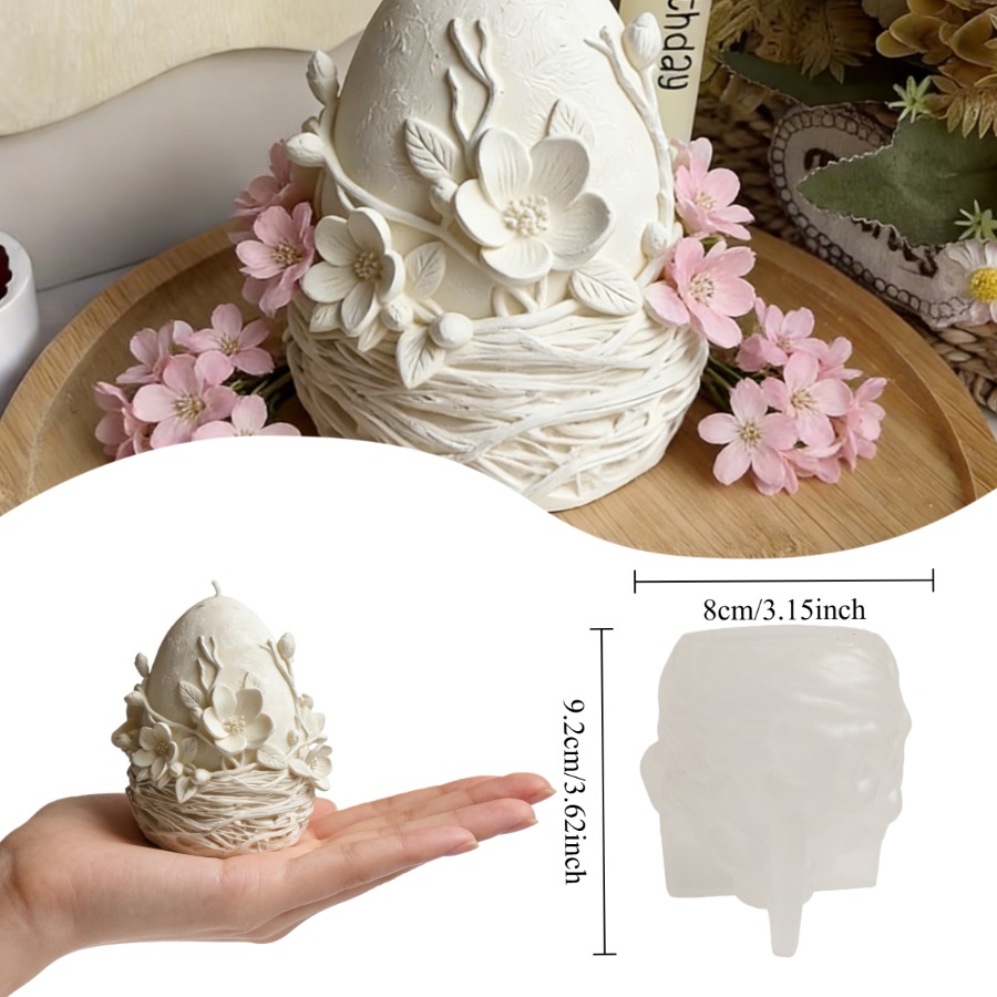 Hive Mold Bloom Silicone Mold - 3d Flower & For Resin Art, Epoxy, Candle Making - Easter & Ramadan Decor, Spring Craft Kits, Unique Gifts For Crafters & Beginners -1pc