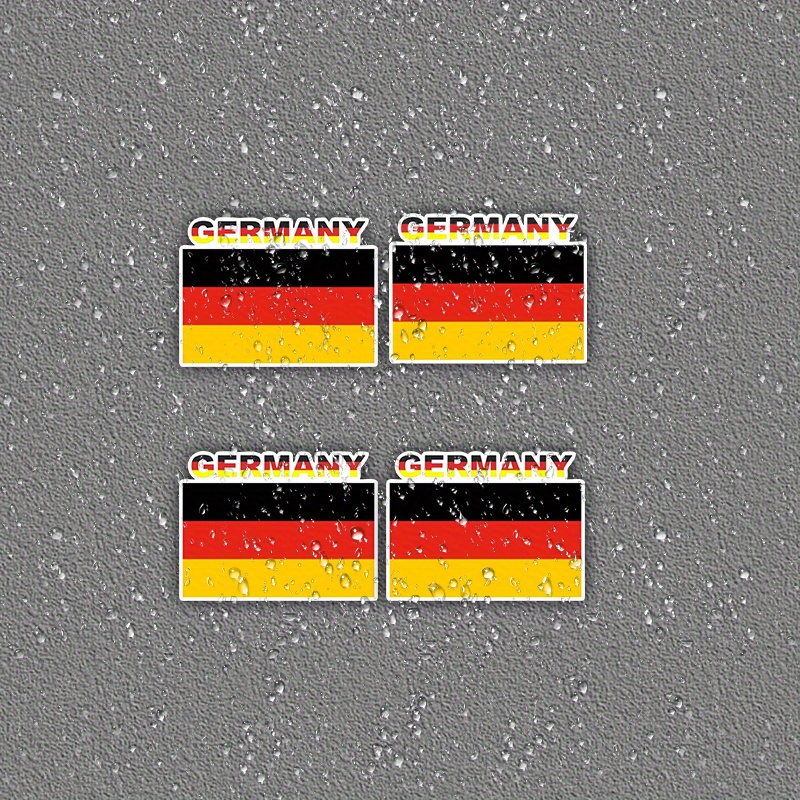 Deutschland Selbstklebend Flagge Etikett Deutsche Aufkleber