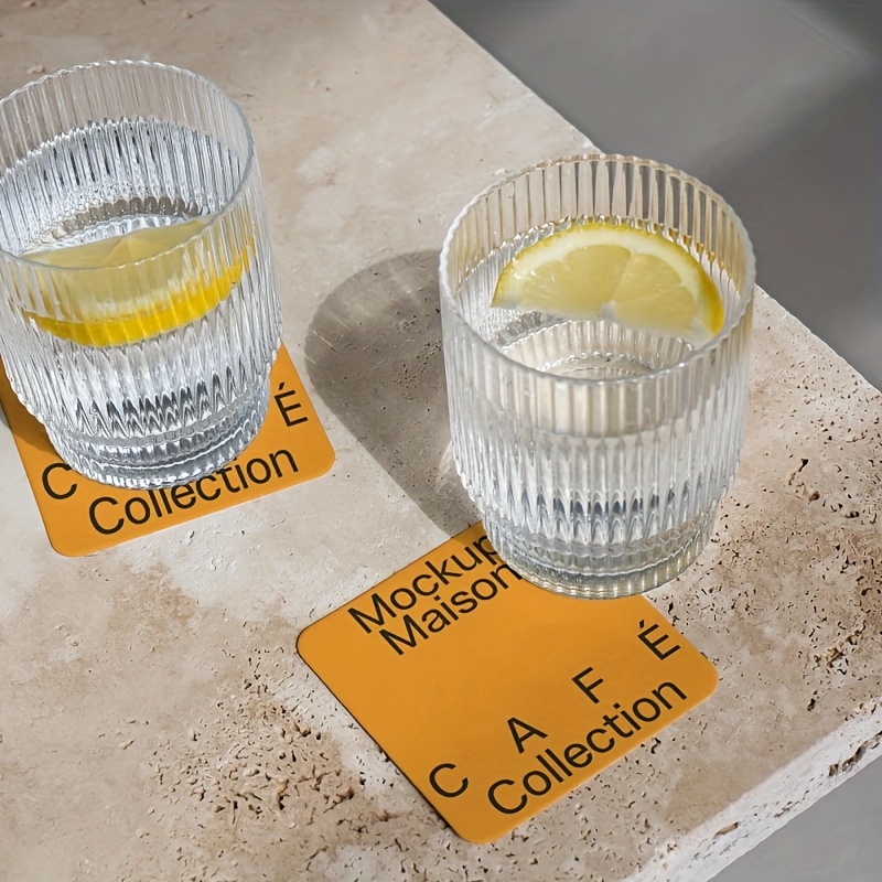Custom Double-Sided Disposable Paper Coasters