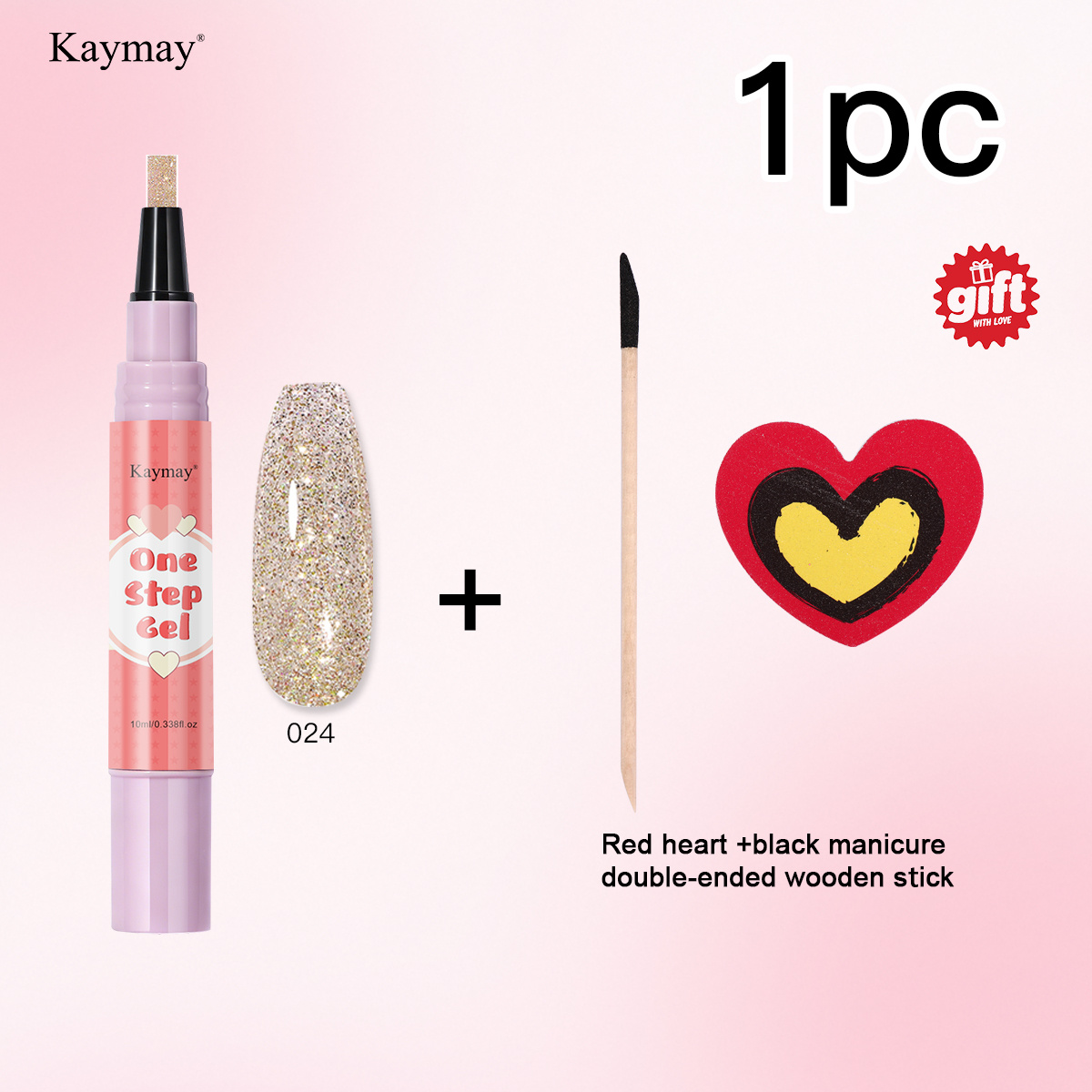 A Gel Nail Pen That A Base Coat, Color Gel, And All In A Single Bottle. This Innovative Gel Polish Showcases A Vibrant, With