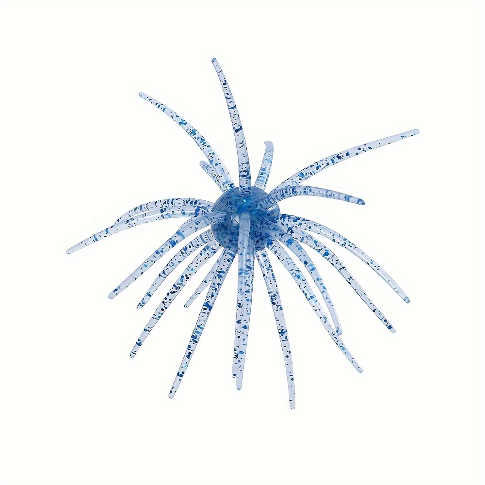 Boxed Large-sized Luer Sea Urchin Bait with High Elastic TPE Material, Anti-tearing and Biting Bionic Sea Urchin Soft Worm Luer Sea Urchin Soft Bait