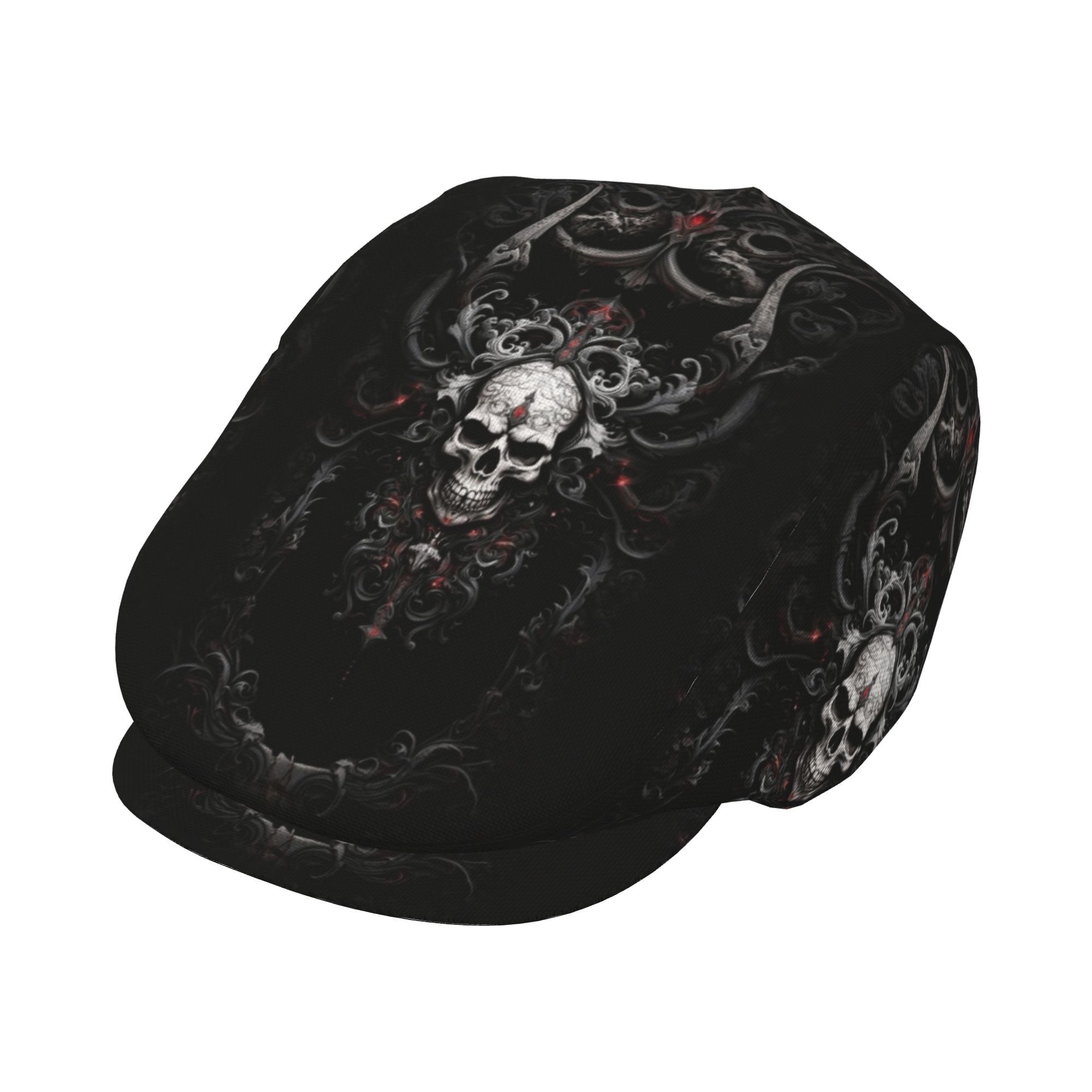 TEMU 1 pièce Bob à sommet plat avec imprimé sur toute la surface pour homme et femme, Casquette de , , Chapeau irlandais, Casquette de , Chapeau