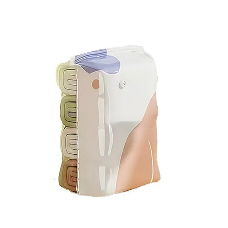 Pack Of 5, Mixed And Thickened 3d Vacuum Compression Bag, Quilt Storage Bag, Suitable For Clothing, Quilts, Down Jackets