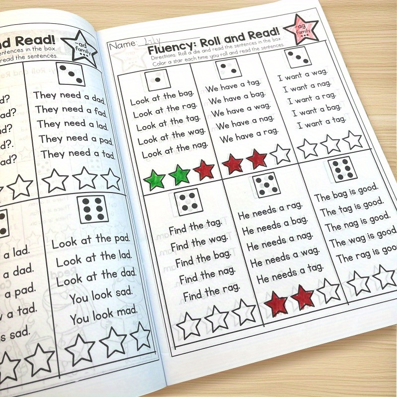 Book for Early Education Sentences: Assist Children in Learning Smoothly, Abundant Material, Ideal for Enhancing Language Curiosity