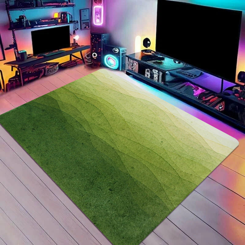 TEMU 1pc Thick 1.1cm Kitchen Floor Mat, Carpet Pattern Printed Floor Mat Thickened Wear-resistant Suitable For Room Porch Balcony And Home Decoration