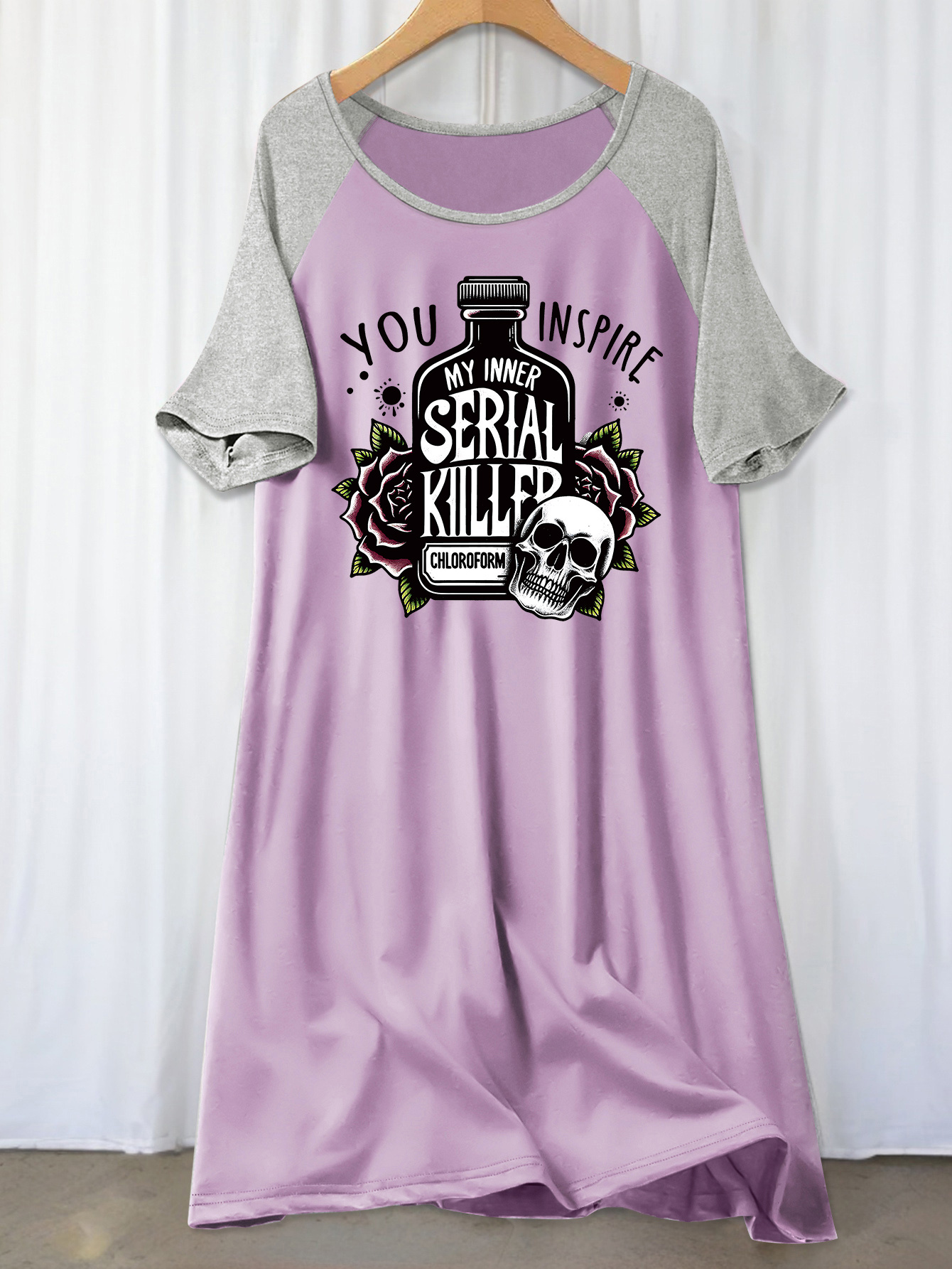 robe pyjama inspirée roman gothique tueurs en série Temu Switzerland