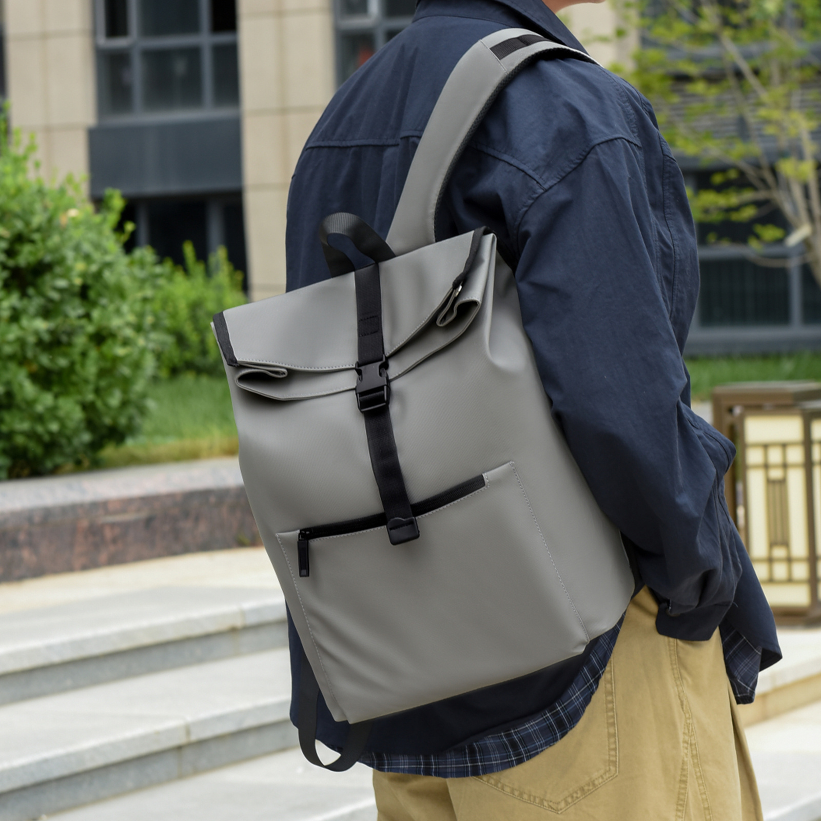 Men's Large Capacity Casual Backpack Suitable for Travel, & - Hands-Free Convertible -Shoulder/Handbag Backpack with Spacious Interior, Carry- Daypack for, & Professionals (Hand Washable)
