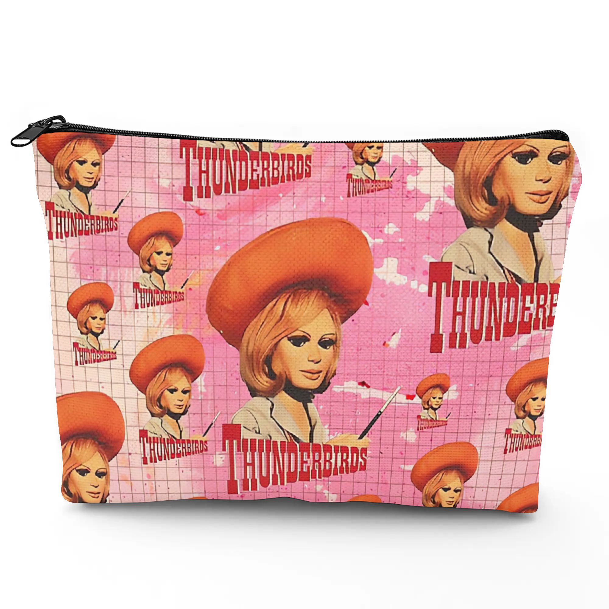TEMU Thunderbirds Lady Penelope Officially Licensed Fan Art Makeup Storage Pouch For Daily Outfits And A On The Go
