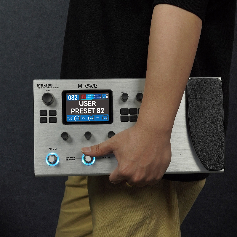 mk 300 guitar multi effects processor 3 5 lcd 4 - Temu