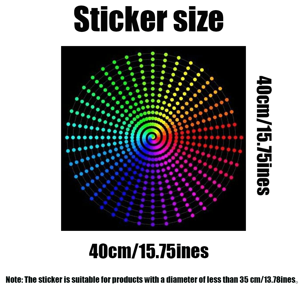 TEMU 1-sheet Pvc Robot Vacuum Compatible Sticker Suitable For Floor Sweepers, Robot Vacuums & Pet Hair Cleaners - Easy Decals For Sweeper Robot