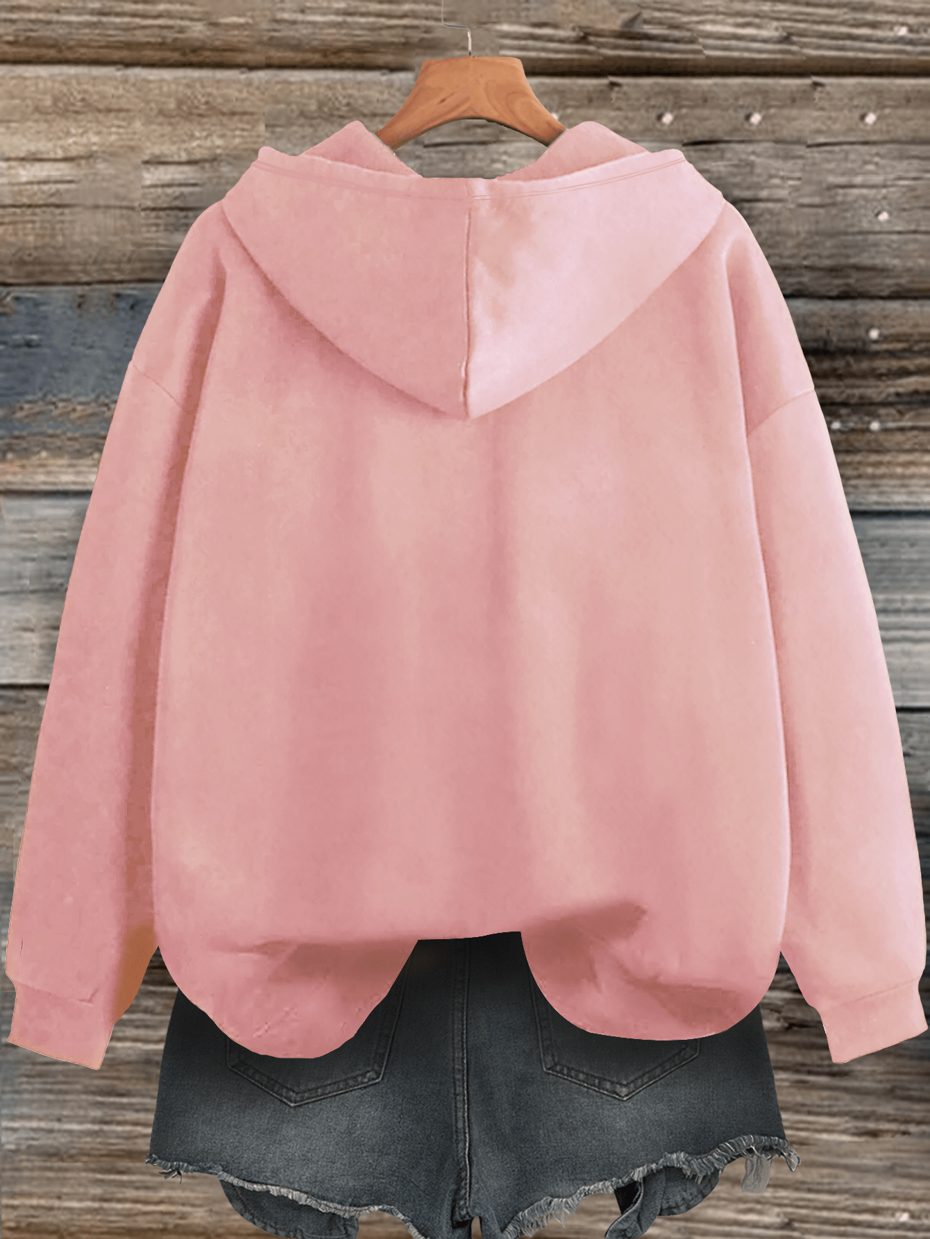 weißes damen blumen hoodie kirschblütenmuster gemütliches Temu