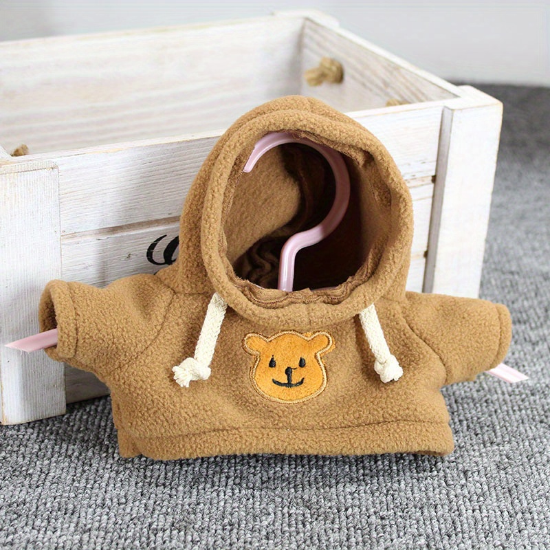 Plush Pet Hoodie With Bunny Ears & Design - Warm Winter Sweatshirt For Rabbits, , Small Dogs & Large Animals, Soft Cold Weather Apparel, Decorative Pullover With Adjustable Straps
