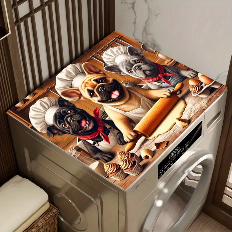 TEMU + Procurement Of 1pc Tableware Draining Mat, Featuring A Cartoon Dog Pattern, Suitable For Coffee Machines, Kitchen Countertops, Dining Mats,