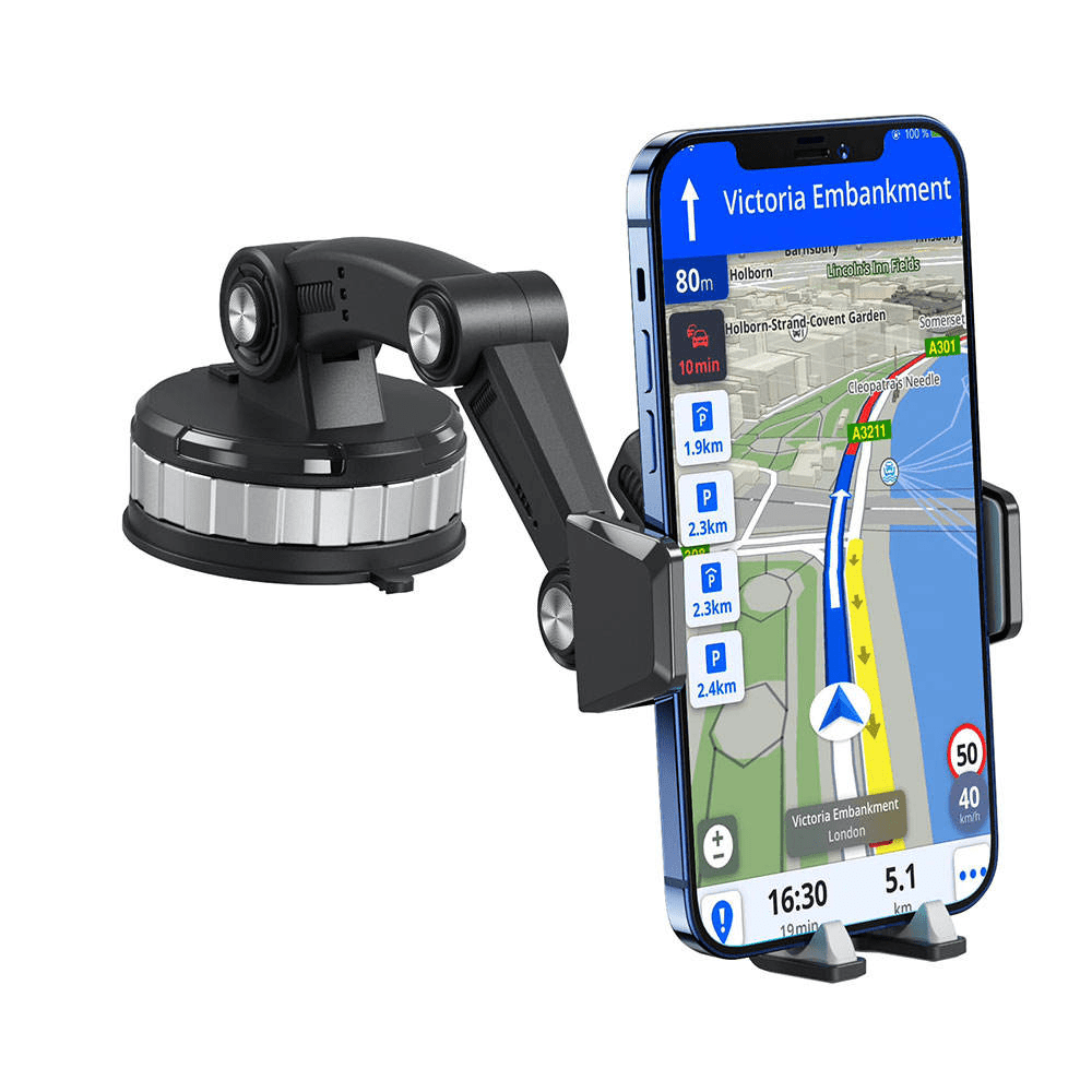 TEMU Car Truck Heavy-duty Suction Cup Dashboard Phone Mount