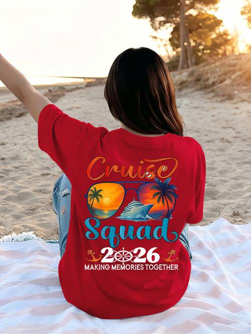 photo de l'article t-shirt à manches courtes imprimé décontracté et tendance pour femmes