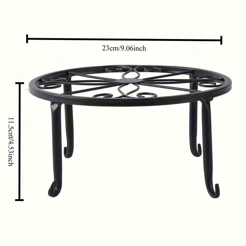 Image of Heavy Duty, Durable, Rust Proof Metal Plant Rack - Ideal For , Indoor And Outdoor Flower Pots, And Gardening!