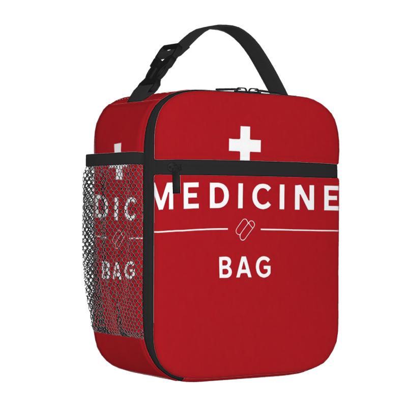 TEMU 1pz 1pcs Borsa Termica Isolata per Medicinali e Refrigerata - Borsa Frigo Portatile Riutilizzabile Adatta per Casa, Ufficio, Viaggi - Porta