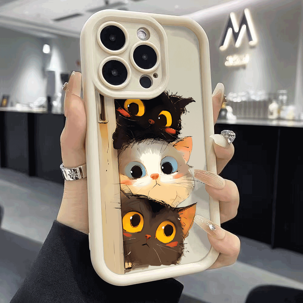 Cover Per Xiaomi Redmi Note 14 4G Con Cuore 3D - Custodia In Silicone Morbido, Protezione Fotocamera, Bianco - 3