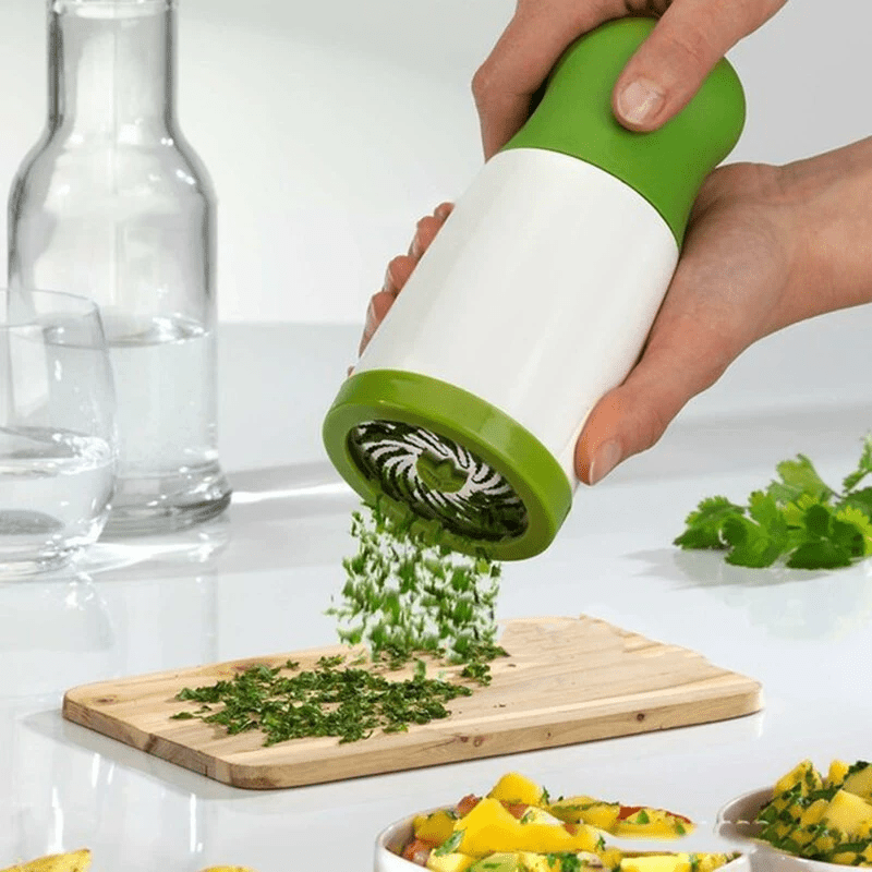 TEMU 1pc Manual Spice Grinder, Chopper, Vegetable Slicer, Leek And Chopper, Chopper, Pepper Grinder, Kitchen Tool – Easy-to-use Cooking Accessory