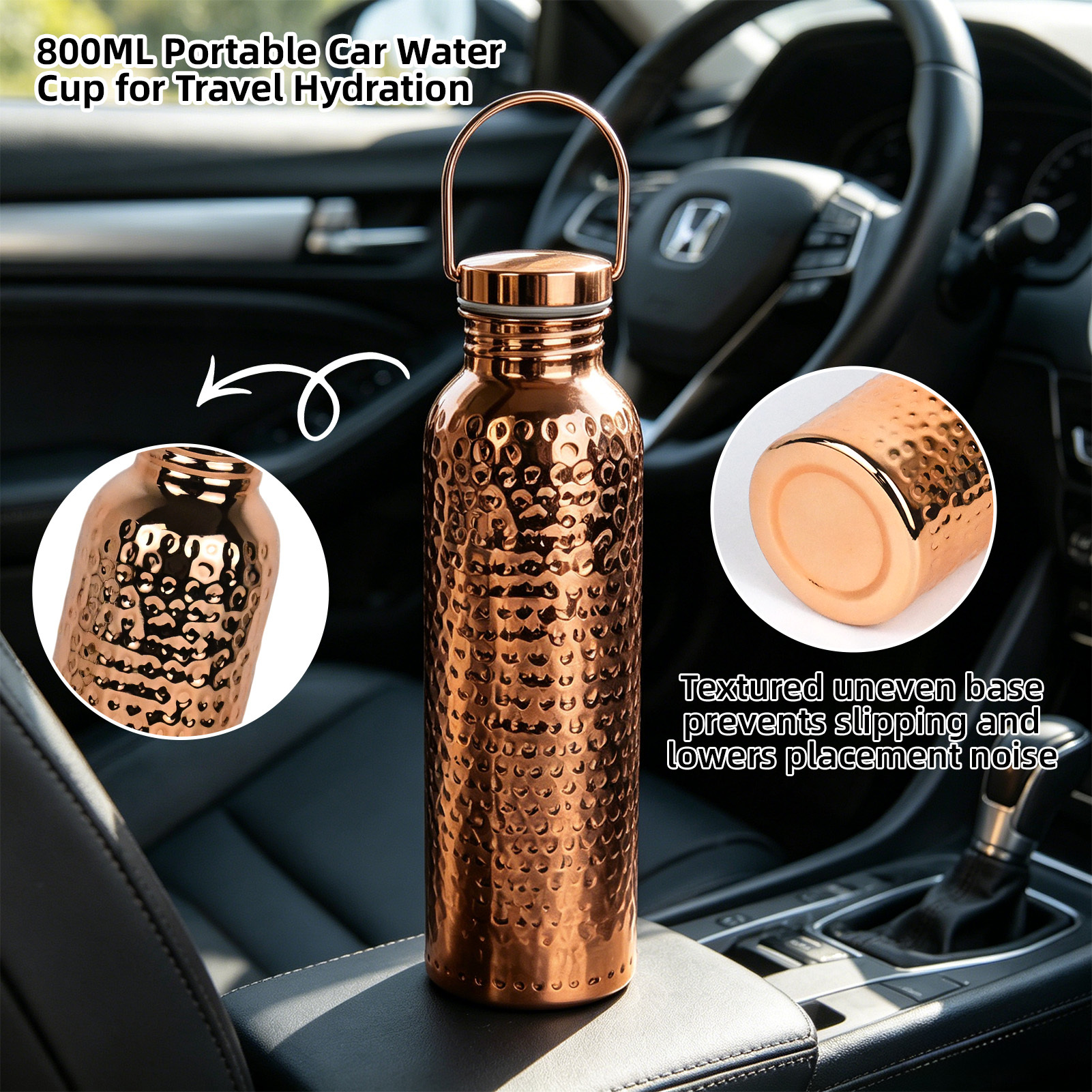 copper bottle sold on Temu United States